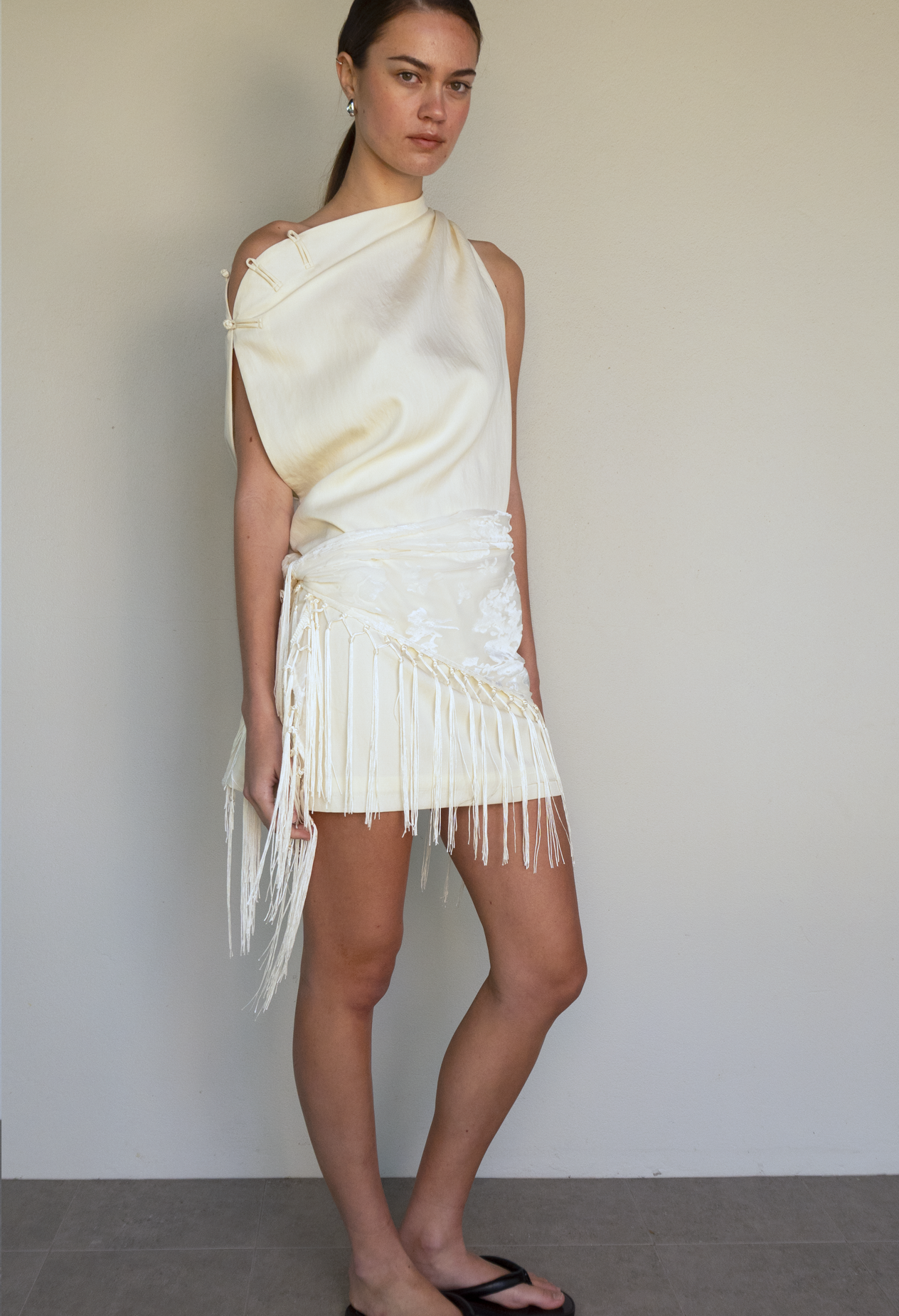 MANON SCARF MINI DRESS