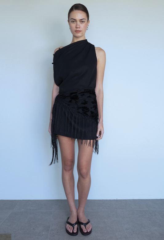 MANON SCARF MINI DRESS