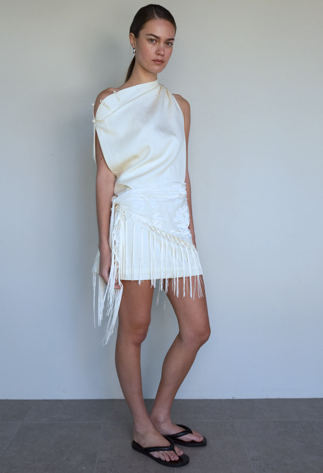 MANON SCARF MINI DRESS