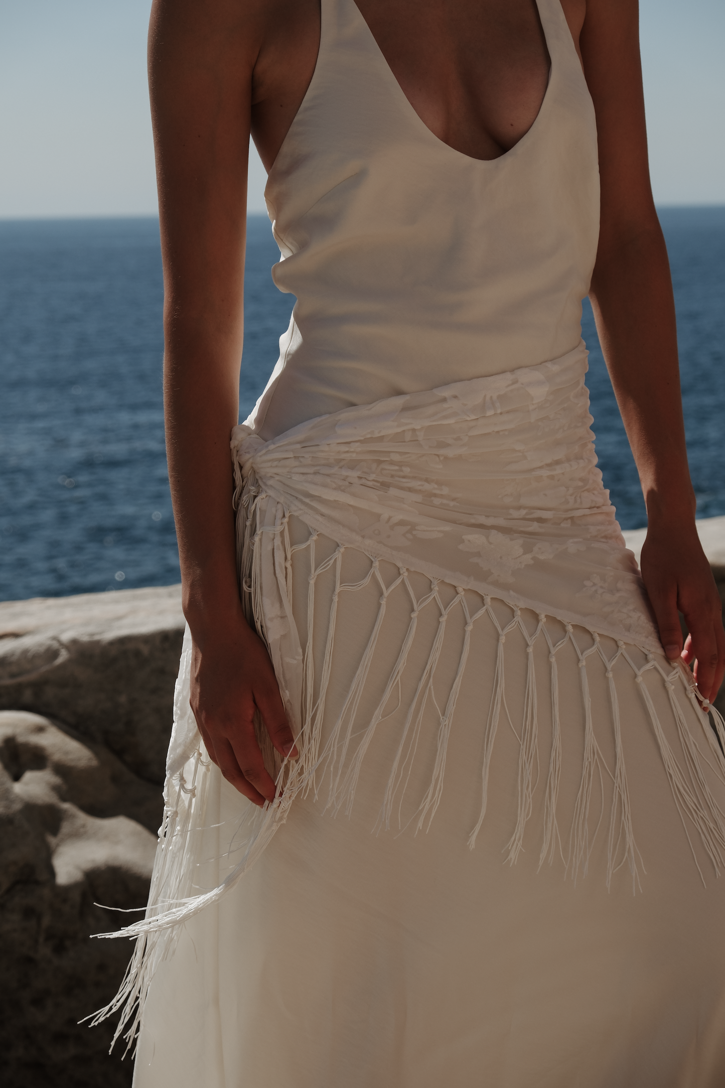 MANON MIDI SCARF DRESS