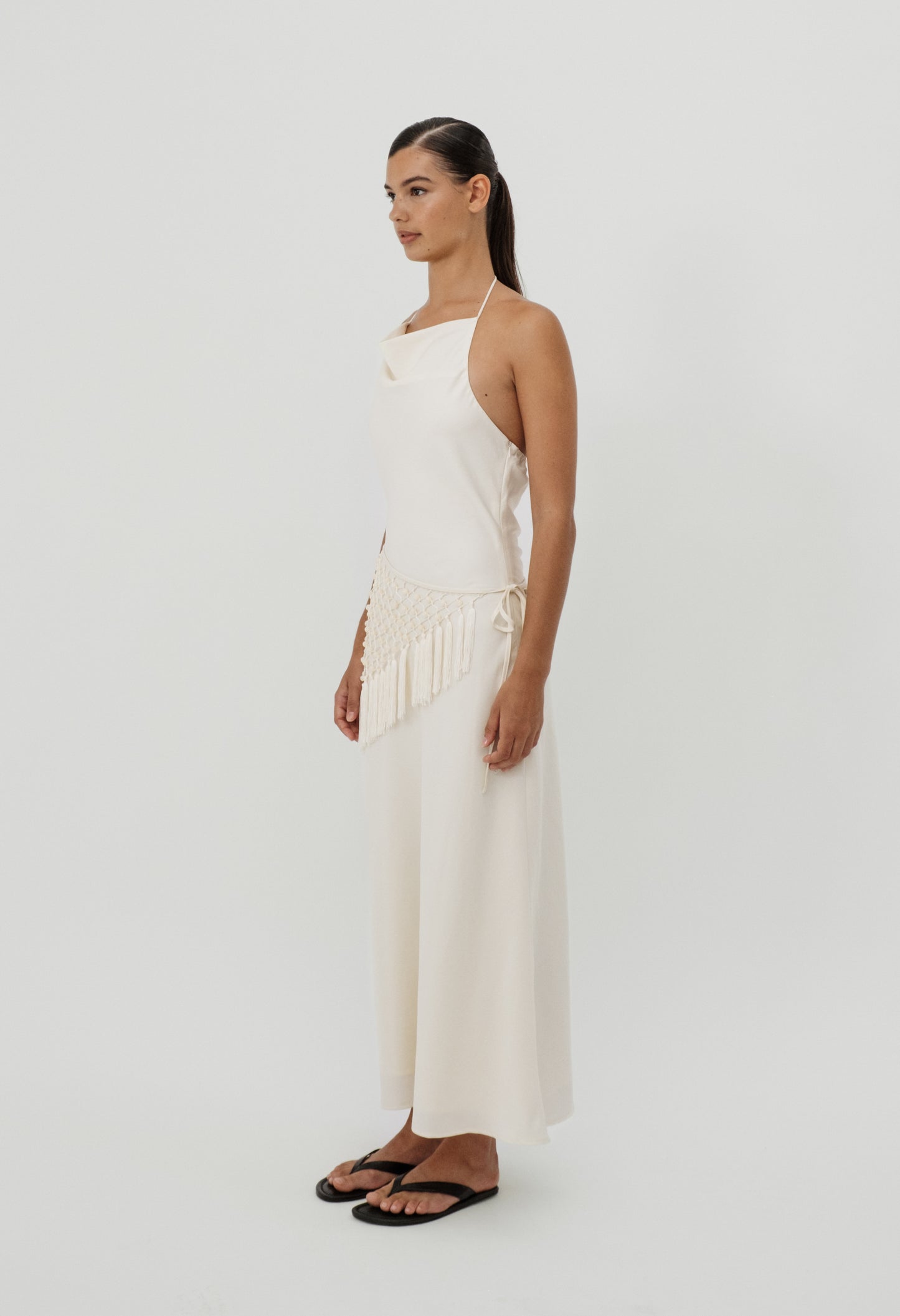 MANON BEADED SCARF DRESS