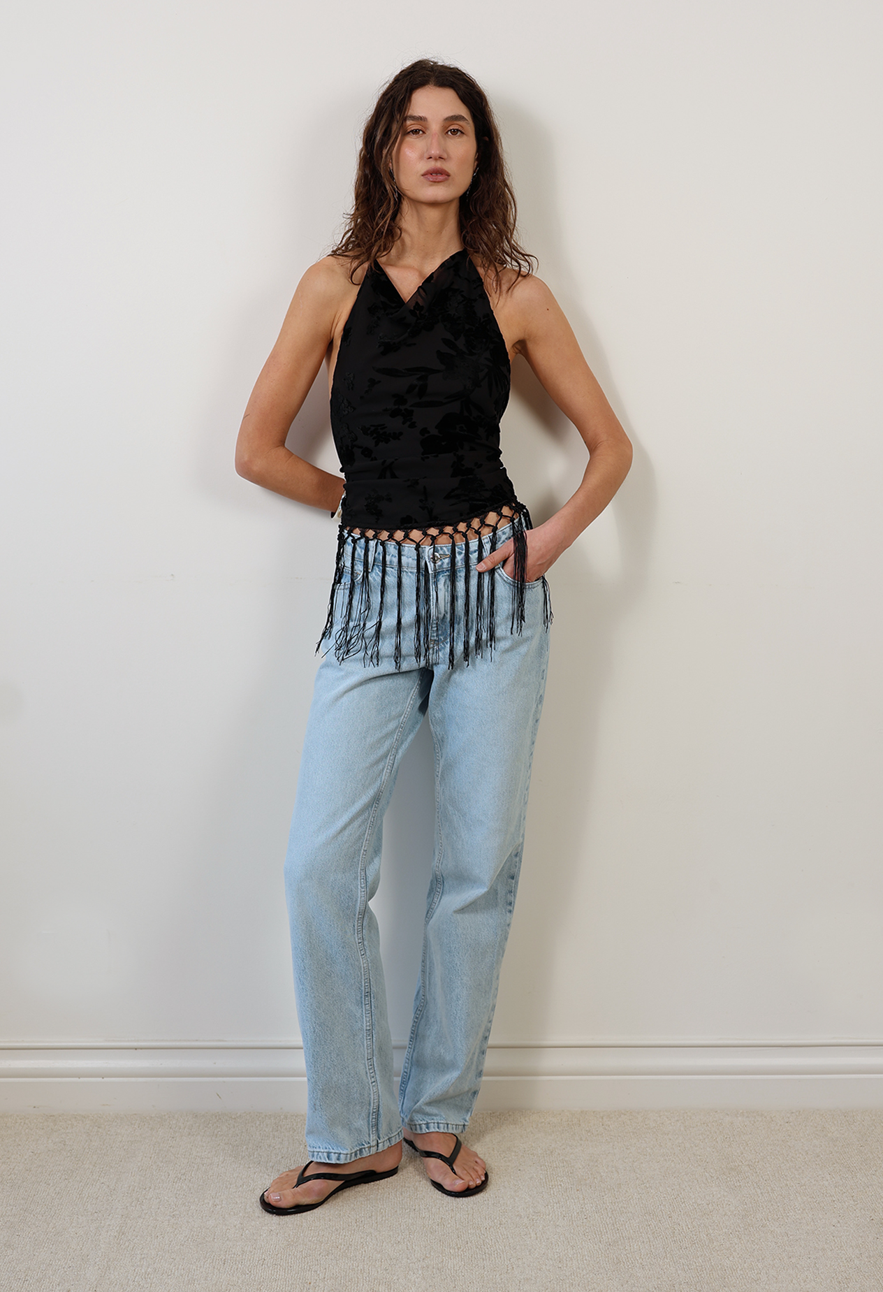 ASTLEY SCARF TOP