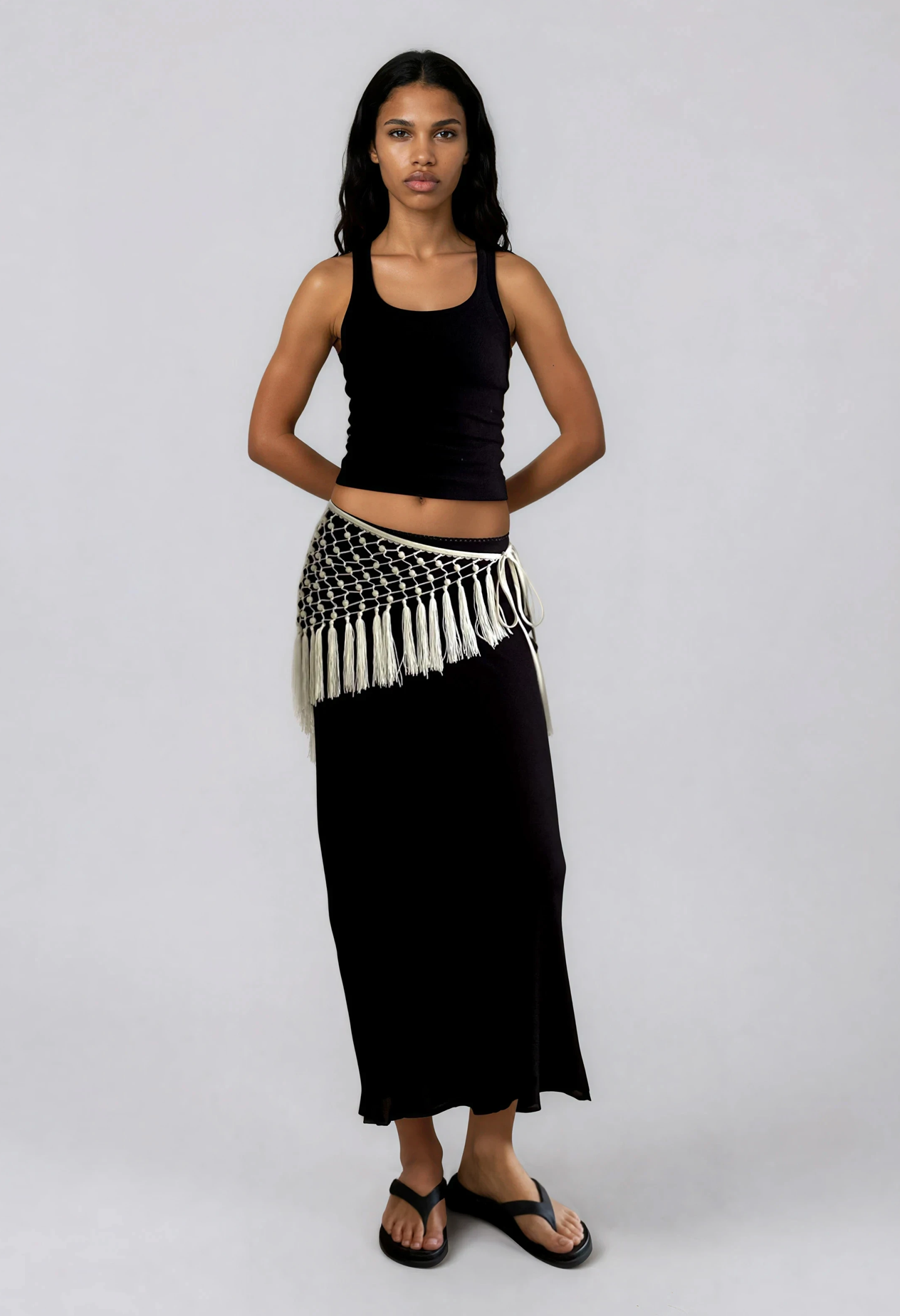 BEADED SCARF