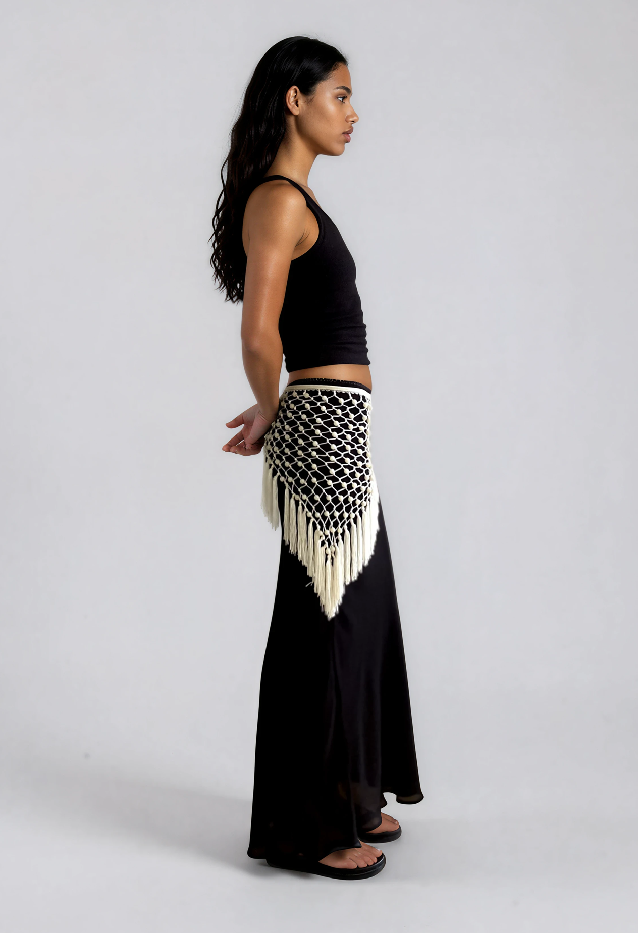 BEADED SCARF