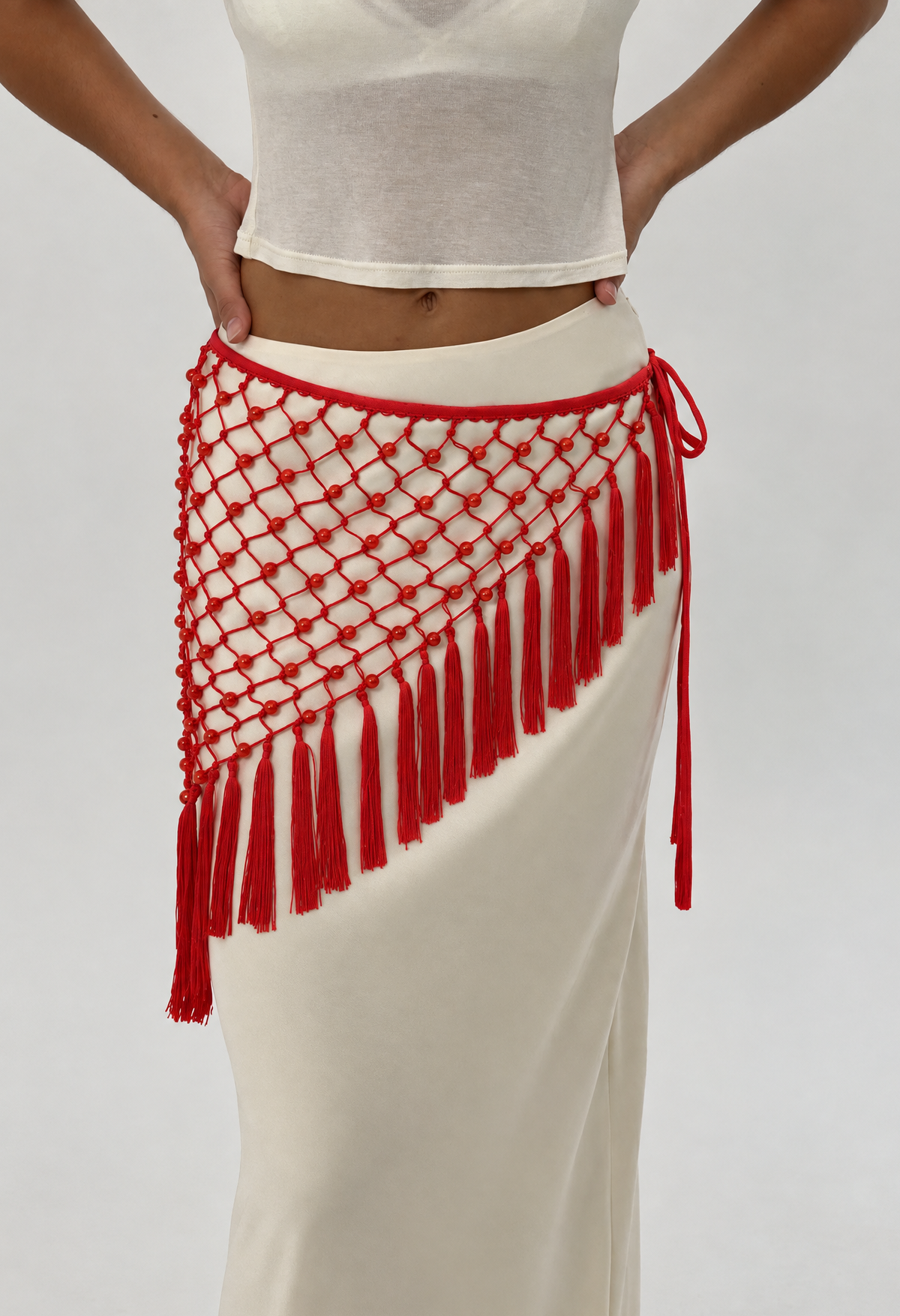 BEADED SCARF