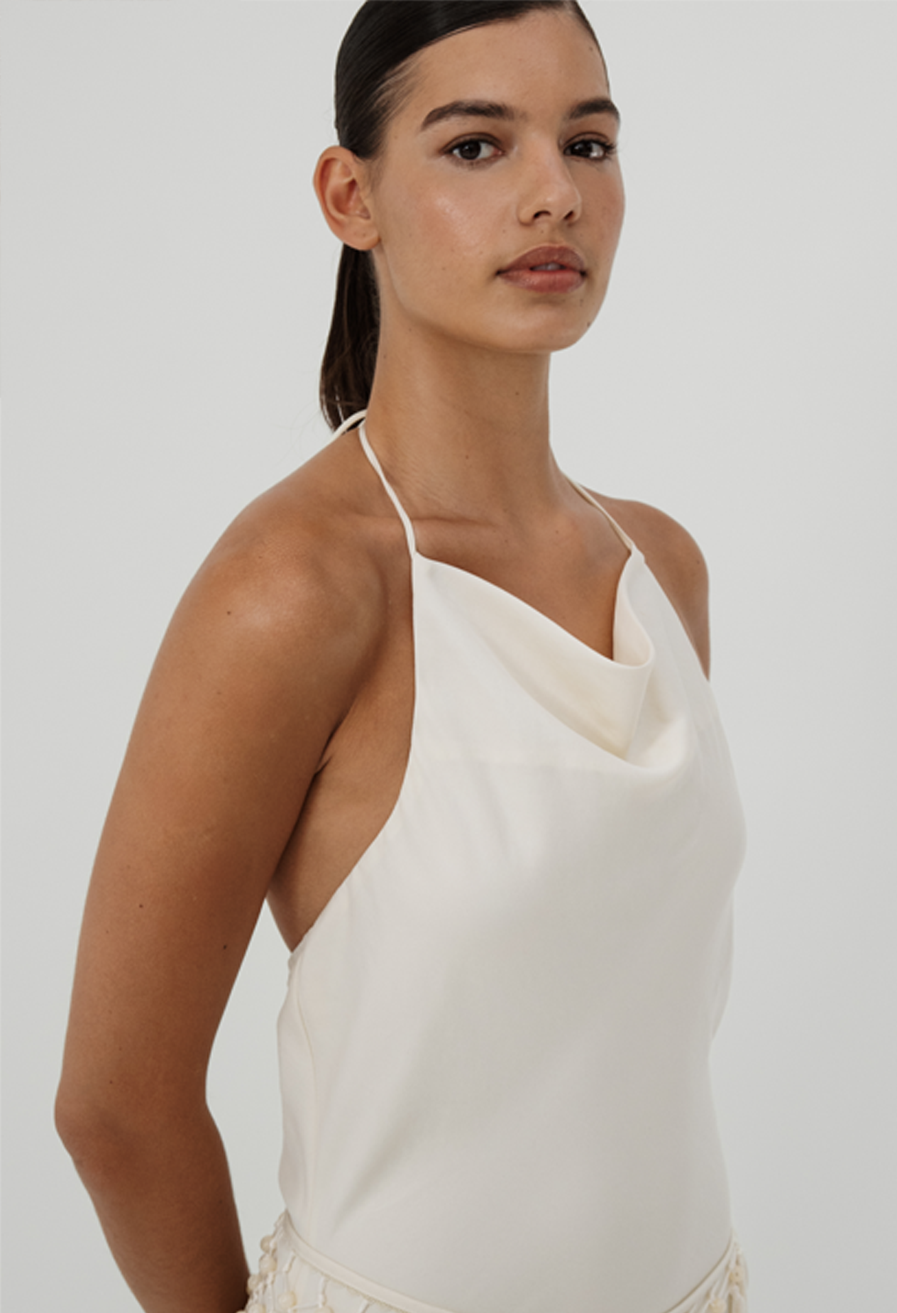 MANON BEADED SCARF DRESS